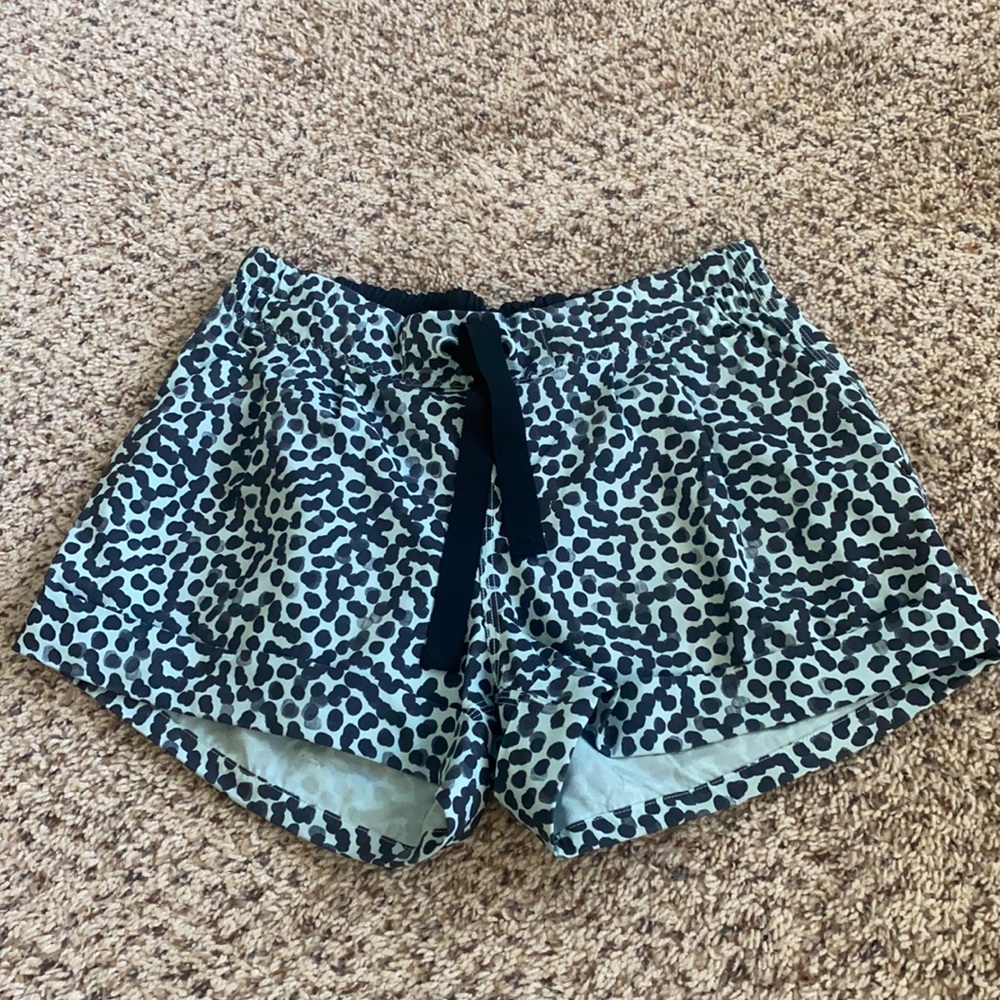 Lululemon Printed Shorts with Pockets